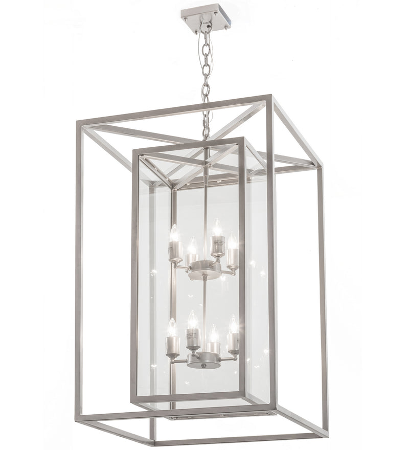 Meyda Tiffany 188997 Eight Light Pendant, Nickel