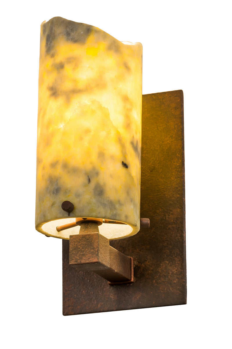 Meyda Tiffany 189606 One Light Wall Sconce, Rust