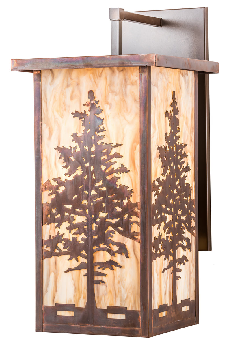 Meyda Tiffany 190095 One Light Wall Sconce, Vintage Copper