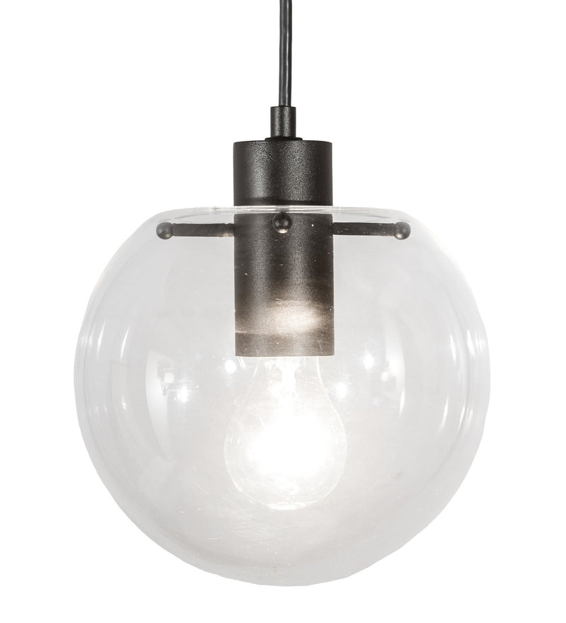 Meyda Tiffany 190234 One Light Pendant, Textured Black