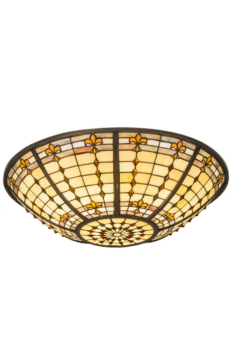 Meyda Tiffany 81544 Shade, Beige Ha Green/Blue Bai Amber