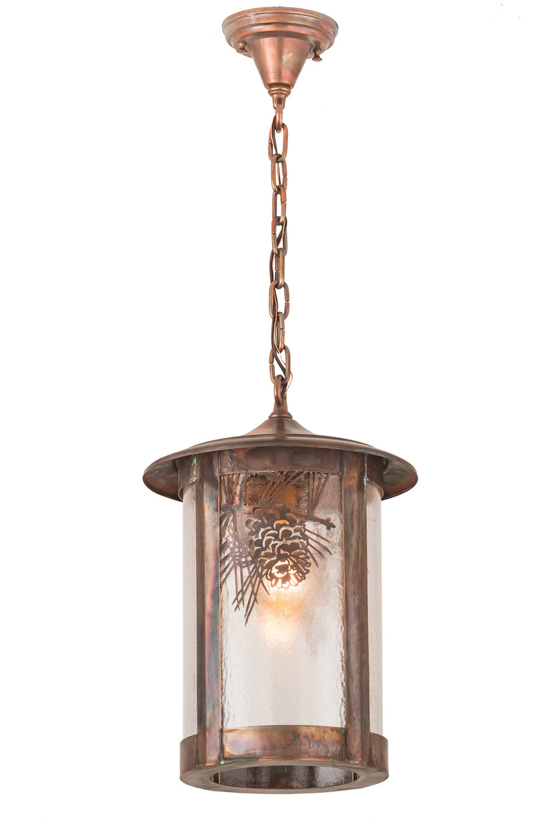 Meyda Tiffany 90368 One Light Pendant, Vintage Copper