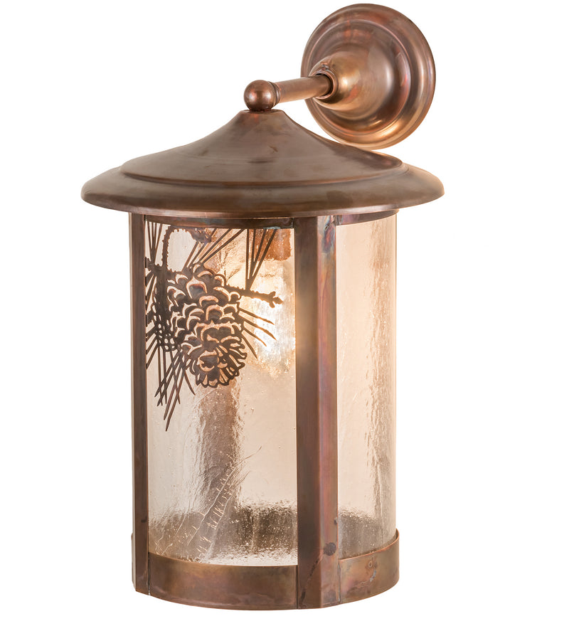 Meyda Tiffany 91510 One Light Wall Sconce, Vintage Copper