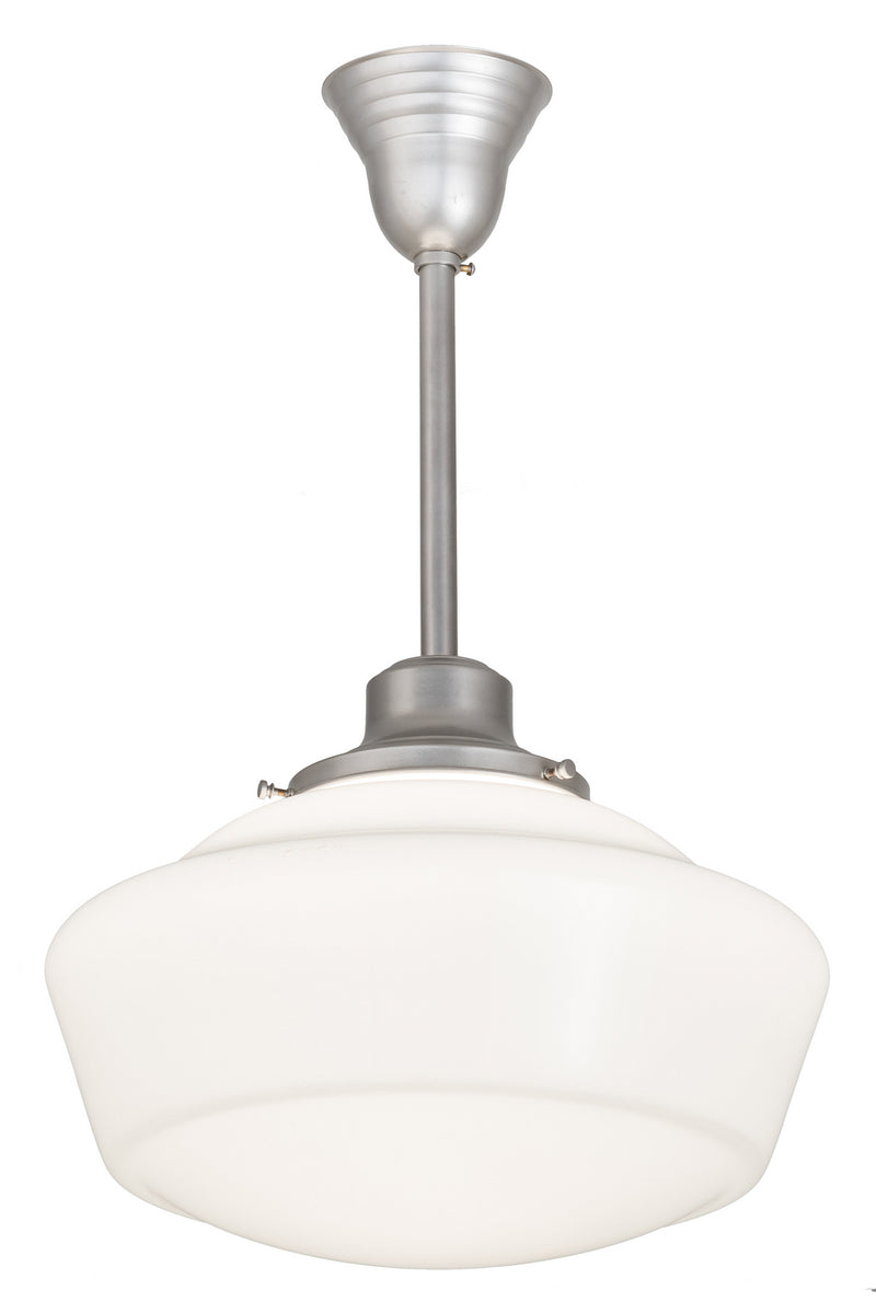 Meyda Tiffany 193224 One Light Pendant, Nickel