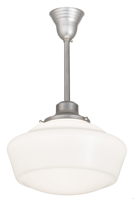 Meyda Tiffany 193224 One Light Pendant, Nickel