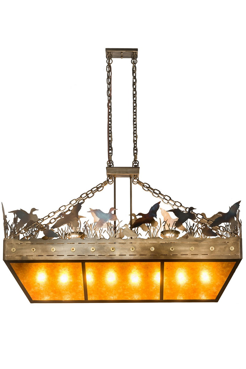 Meyda Tiffany 194483 12 Light Pendant, Dark Burnished Antique Copper