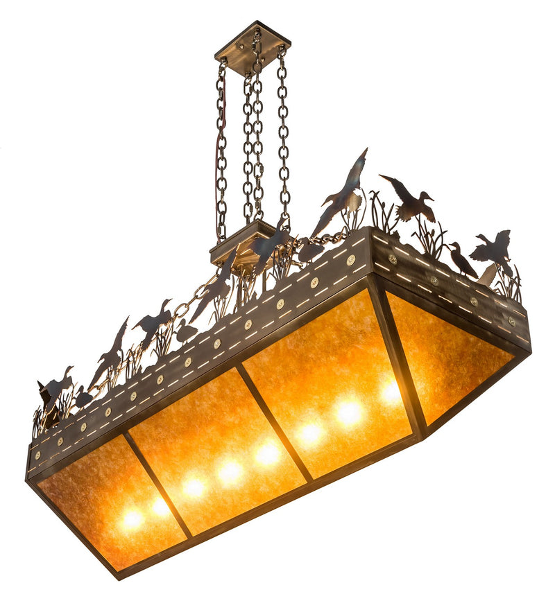 Meyda Tiffany 194483 12 Light Pendant, Dark Burnished Antique Copper