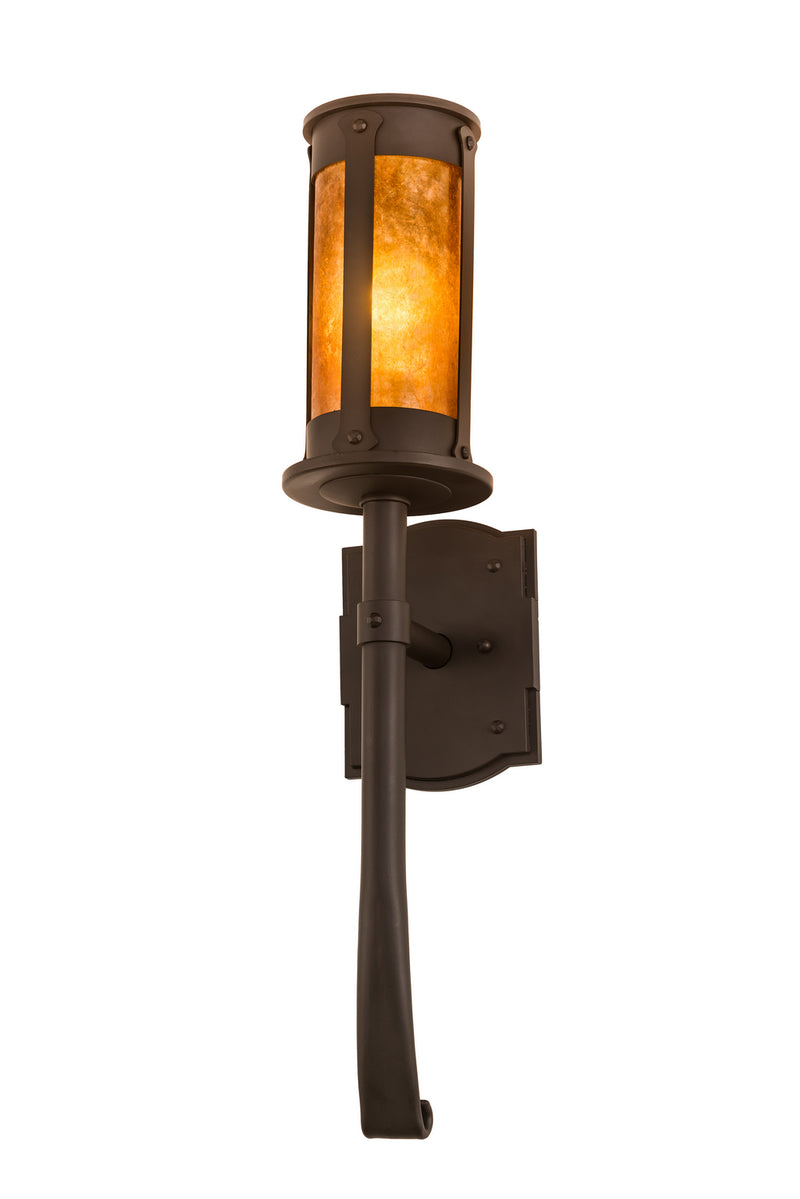 Meyda Tiffany 190725 One Light Wall Sconce, Oil Rubbed Bronze