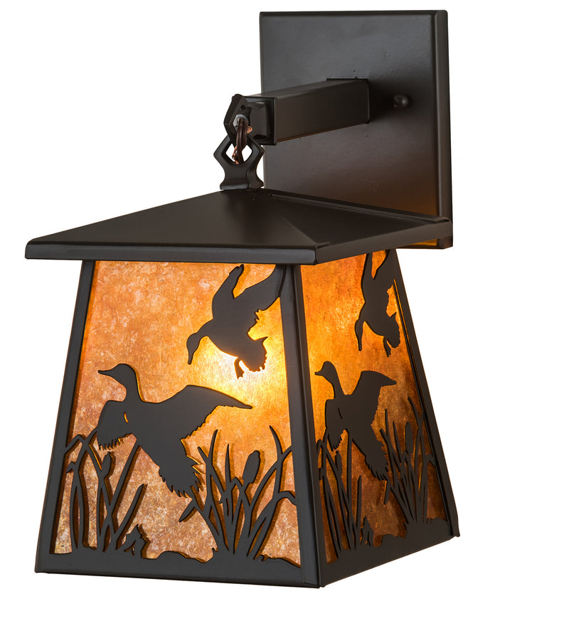 Meyda Tiffany 190759 One Light Wall Sconce, Timeless Bronze
