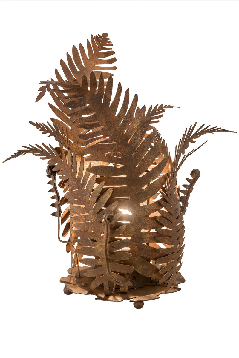 Meyda Tiffany 190825 One Light Table Lamp, Rusty Nail