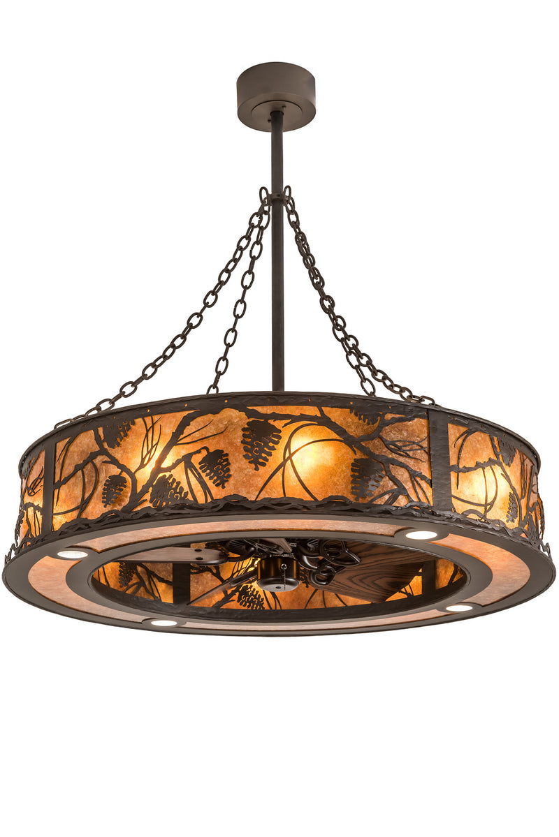 Meyda Tiffany 191879 12 Light Chandel-Air, Oil Rubbed Bronze