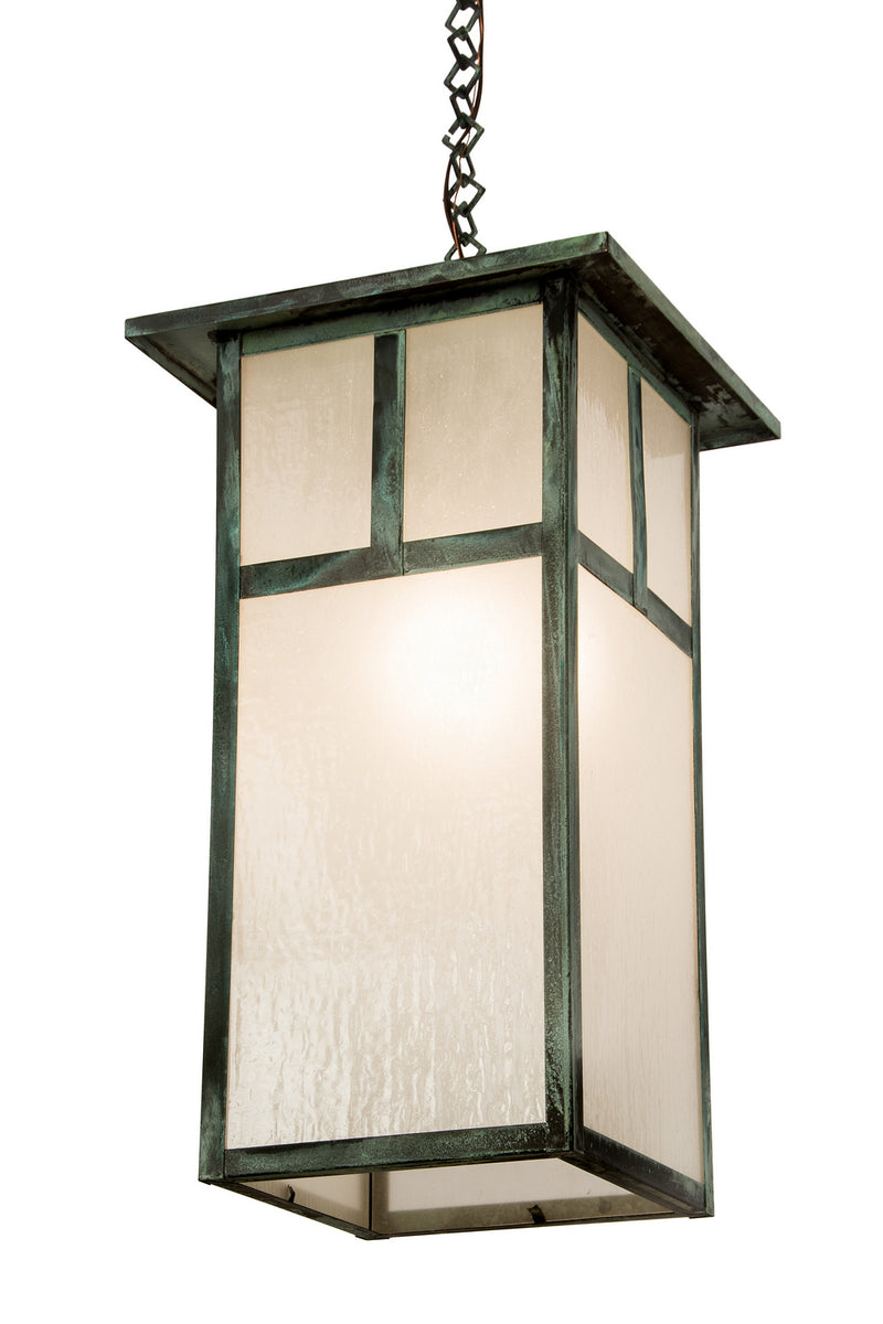 Meyda Tiffany 190836 One Light Pendant, Verdigris