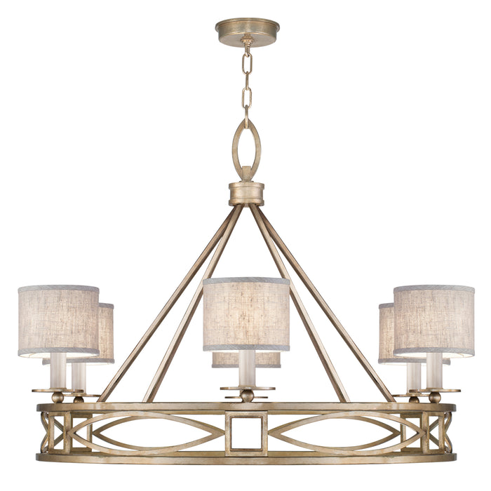 Fine Art 887640-31ST Six Light Chandelier, Gold
