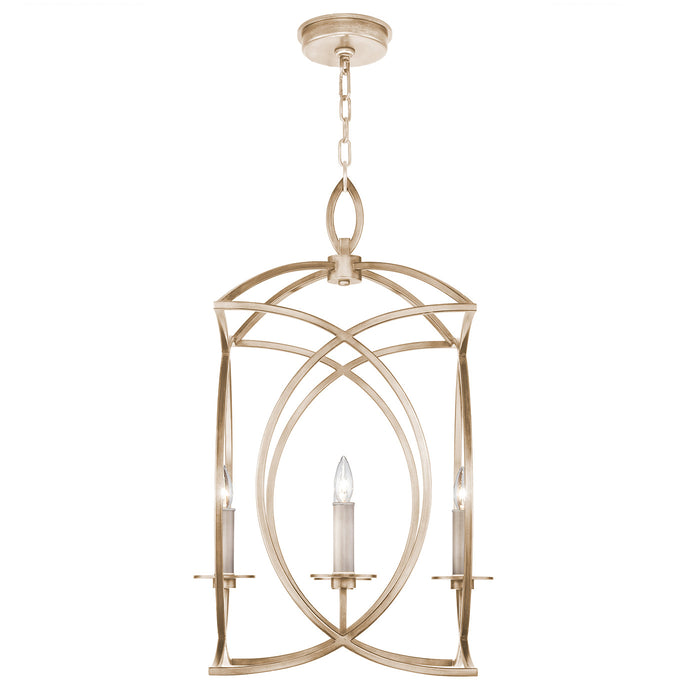 Fine Art 887740-3ST Four Light Pendant, Gold
