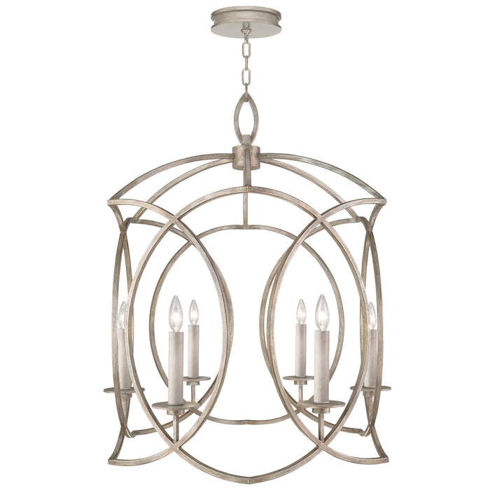 Fine Art 889840-2ST Six Light Chandelier, Gray
