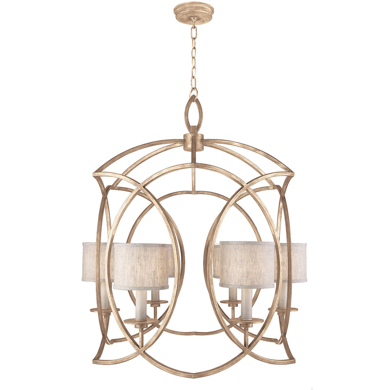 Fine Art 889840-31ST Six Light Chandelier, Gold