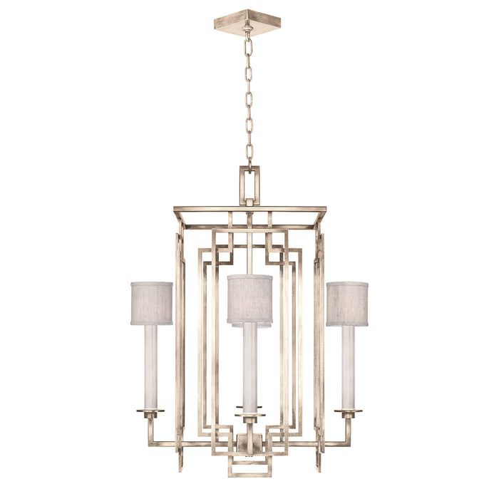 Fine Art 889040-21ST Four Light Chandelier, Gray