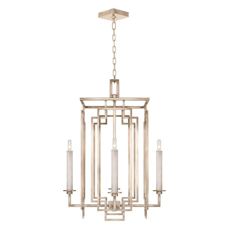 Fine Art 889040-2ST Four Light Chandelier, Gray