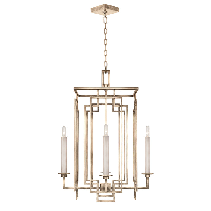 Fine Art 889040-3ST Four Light Chandelier, Gold