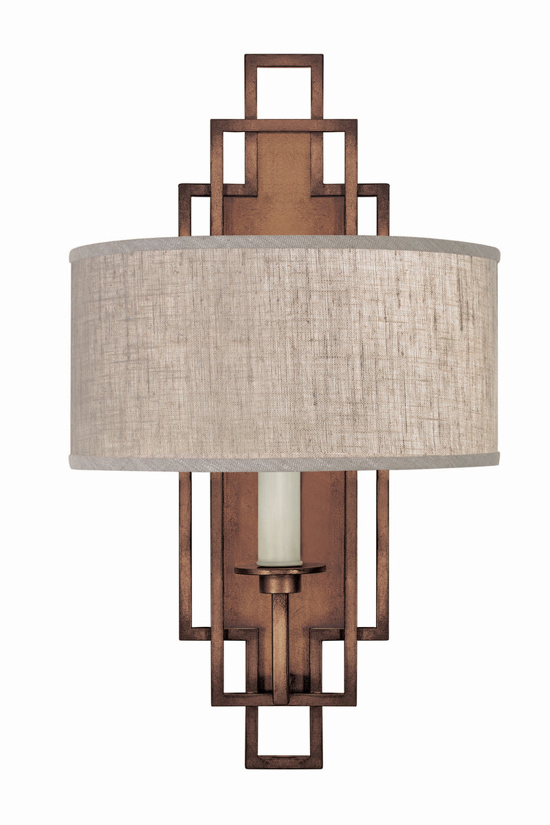 Fine Art 889350-11ST One Light Wall Sconce, Bronze