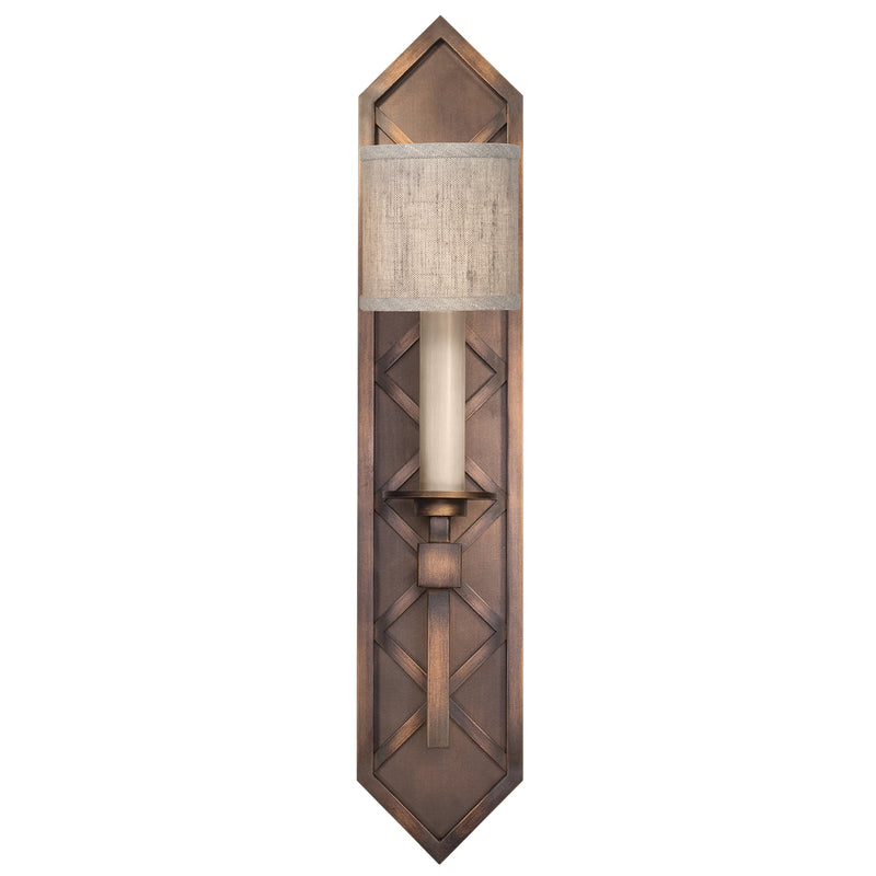 Fine Art 889550-11ST One Light Wall Sconce, Bronze