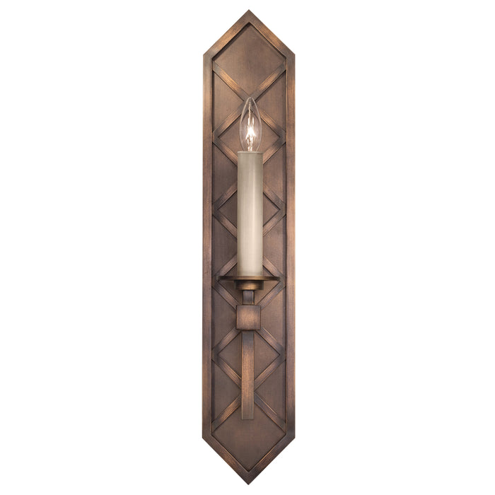 Fine Art 889550-1ST One Light Wall Sconce, Bronze