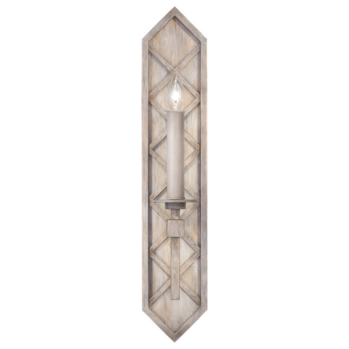 Fine Art 889550-2ST One Light Wall Sconce, Gray