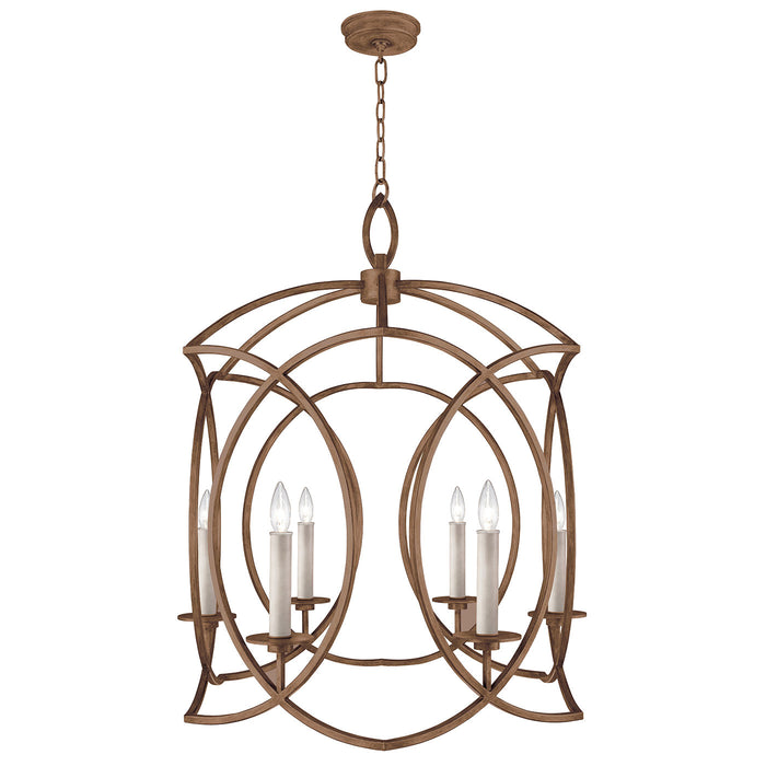 Fine Art 889840-1ST Six Light Chandelier, Bronze
