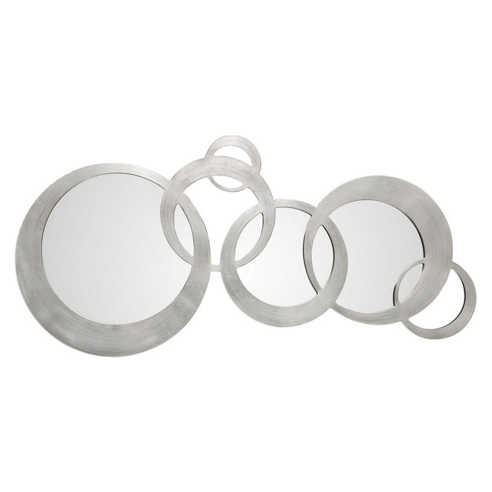 Uttermost 09303 Mirror, Antiqued Silver Leaf