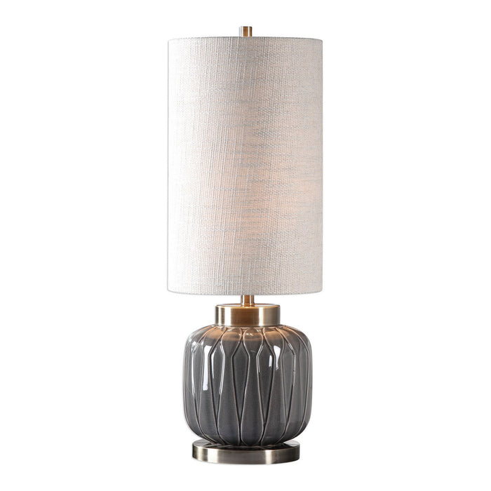 Uttermost 29559-1 One Light Table Lamp, Antique Brass