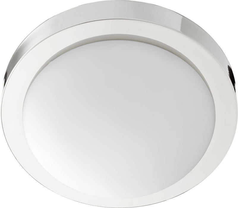 Quorum 3505-11-62 Two Light Ceiling Mount, Polished Nickel