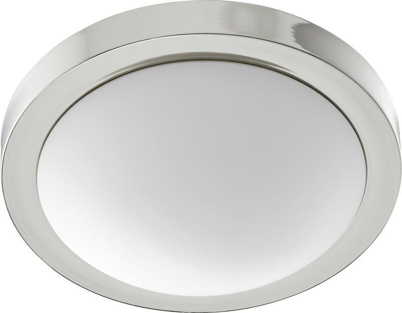 Quorum 3505-13-62 Two Light Ceiling Mount, Polished Nickel