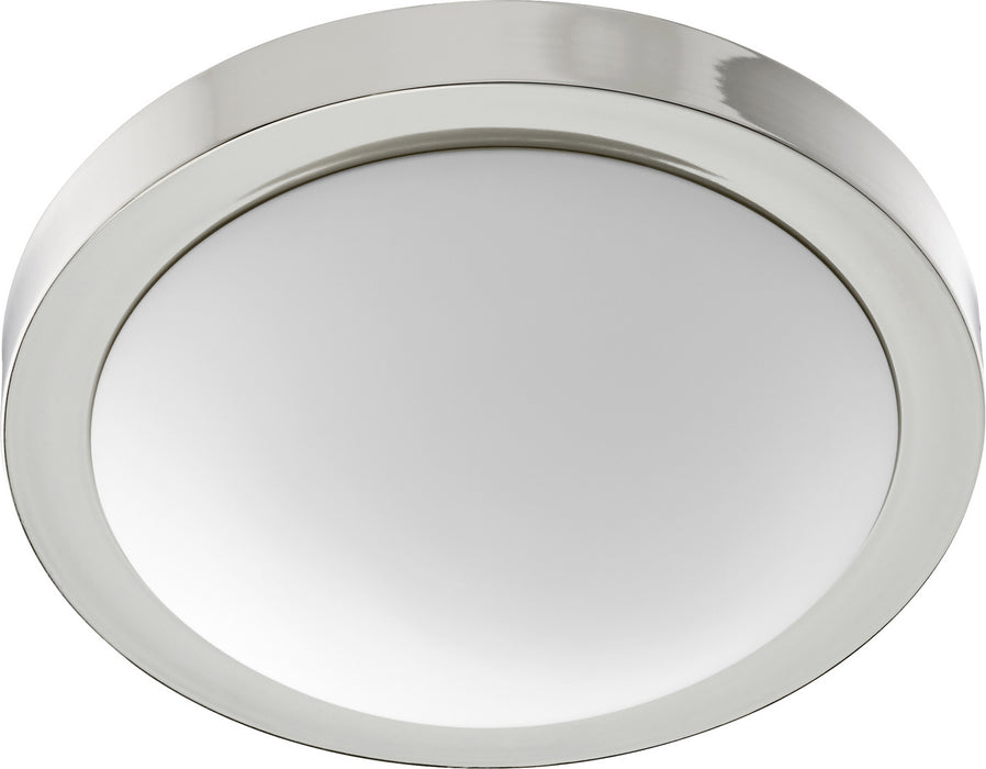Quorum 3505-13-62 Two Light Ceiling Mount, Polished Nickel