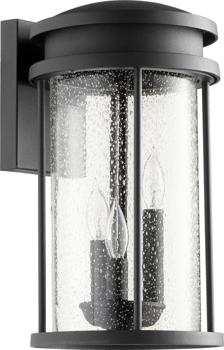 Quorum 7110-3-69 Three Light Wall Mount, Textured Black