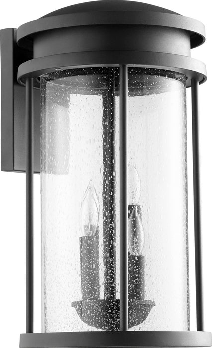 Quorum 7110-4-69 Four Light Wall Mount, Textured Black