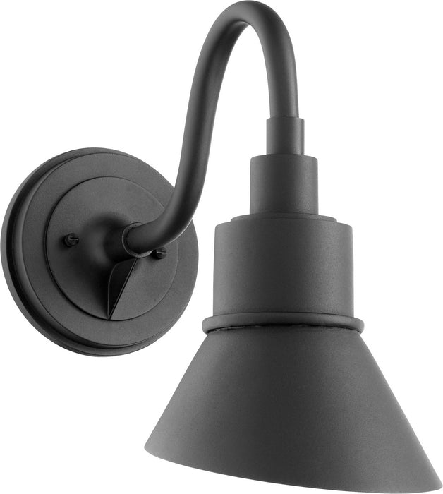Quorum 730-69 One Light Outdoor Lantern, Textured Black