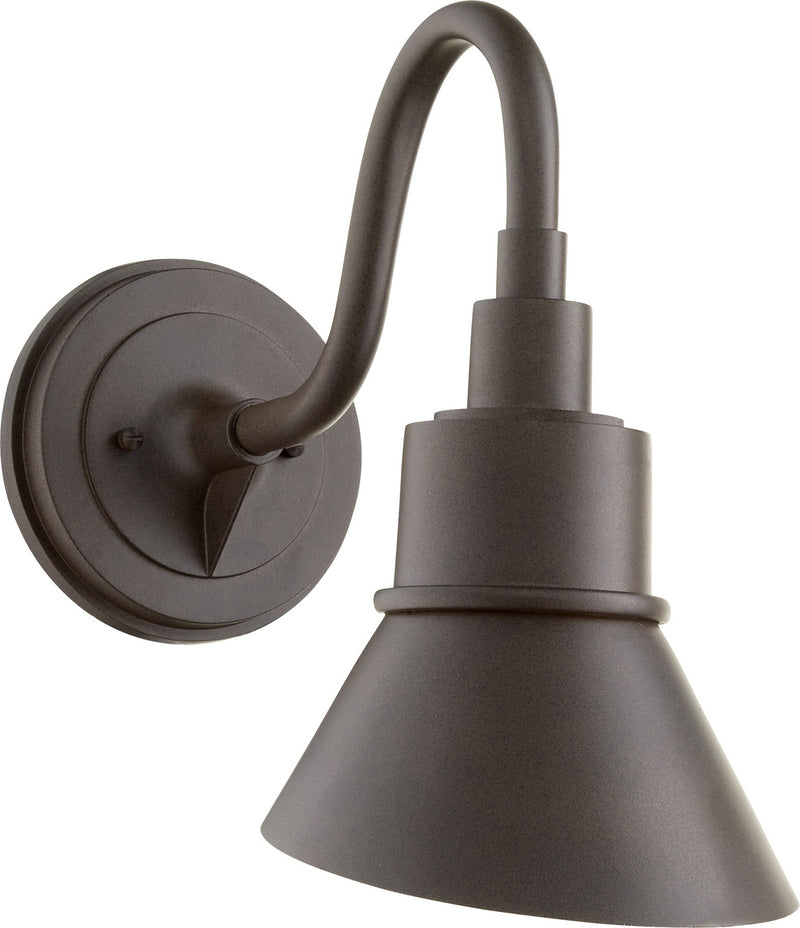 Quorum 730-86 One Light Outdoor Lantern, Oiled Bronze