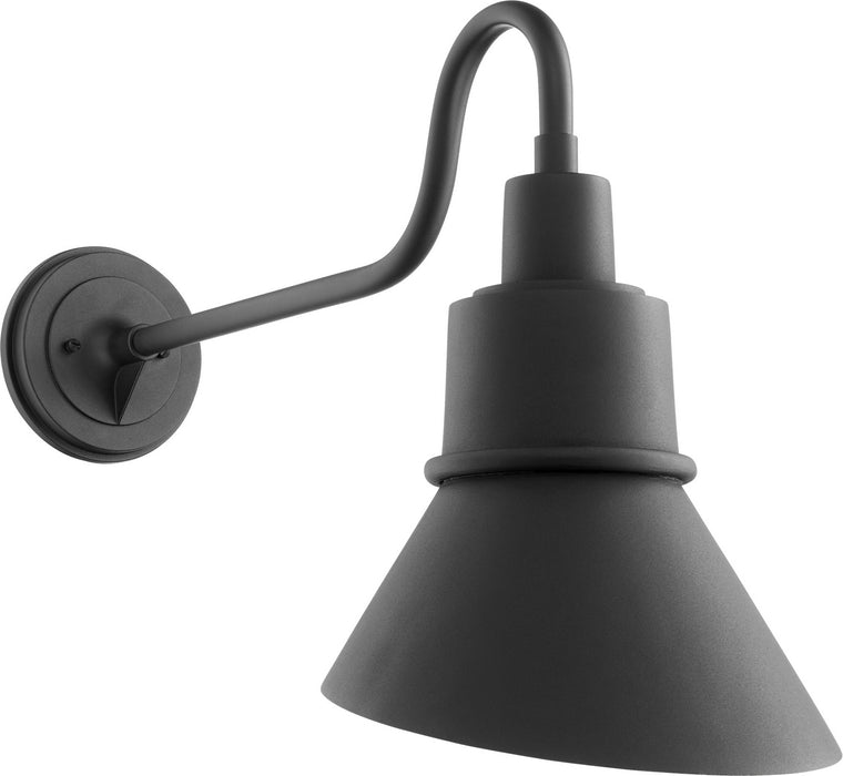 Quorum 731-69 One Light Outdoor Lantern, Textured Black