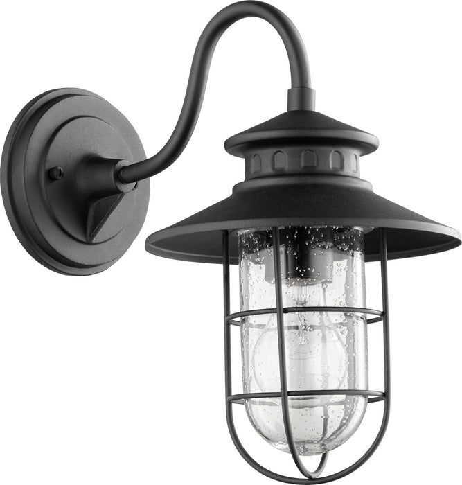 Quorum 7696-69 One Light Outdoor Lantern, Textured Black