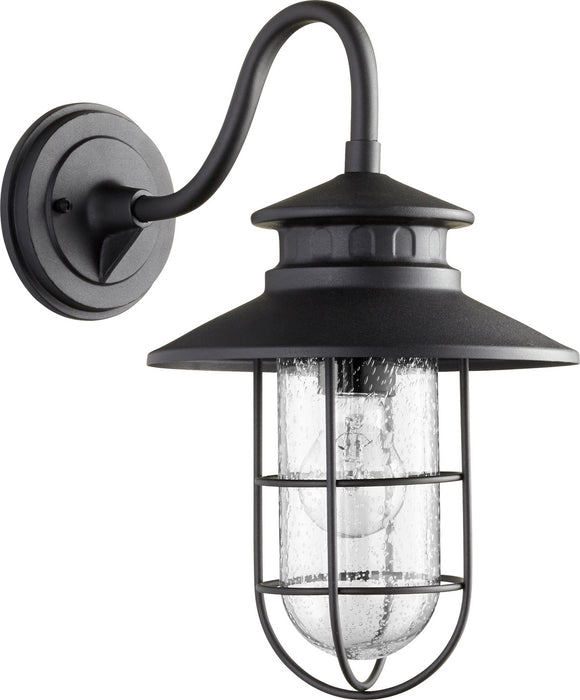 Quorum 7697-69 One Light Outdoor Lantern, Textured Black