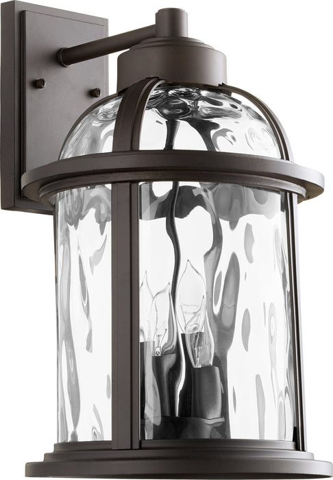 Quorum 7760-4-86 Four Light Outdoor Lantern, Oiled Bronze