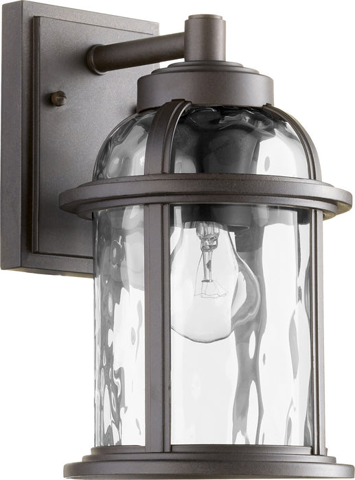 Quorum 7760-86 One Light Outdoor Lantern, Oiled Bronze