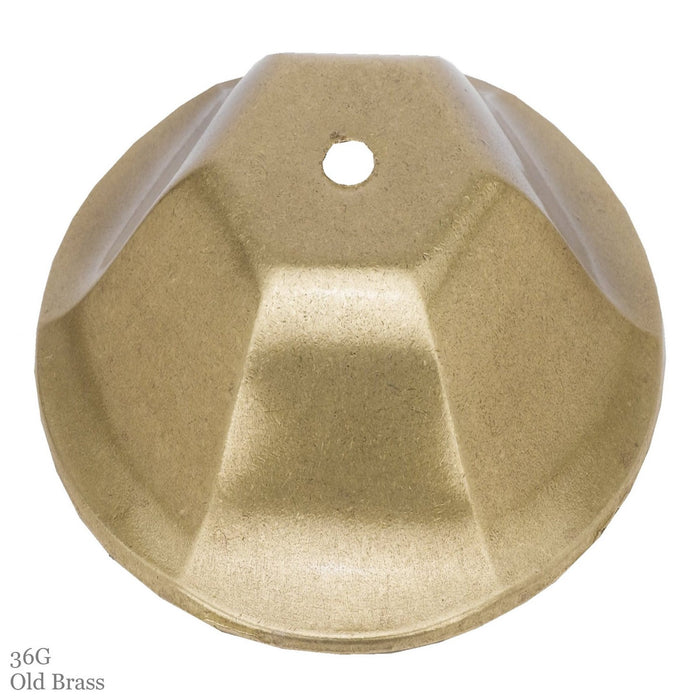American Brass & Crystal CH5503-G-36G-ST Six Light Chandelier, Polished Nickel