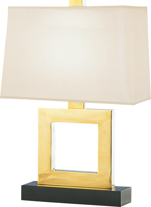 Robert Abbey 100XBN One Light Table Lamp, Natural Brass