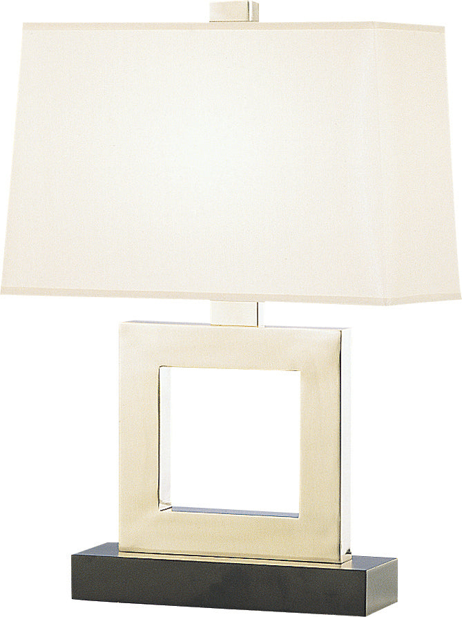 Robert Abbey 101XAS One Light Table Lamp, Antique Silver