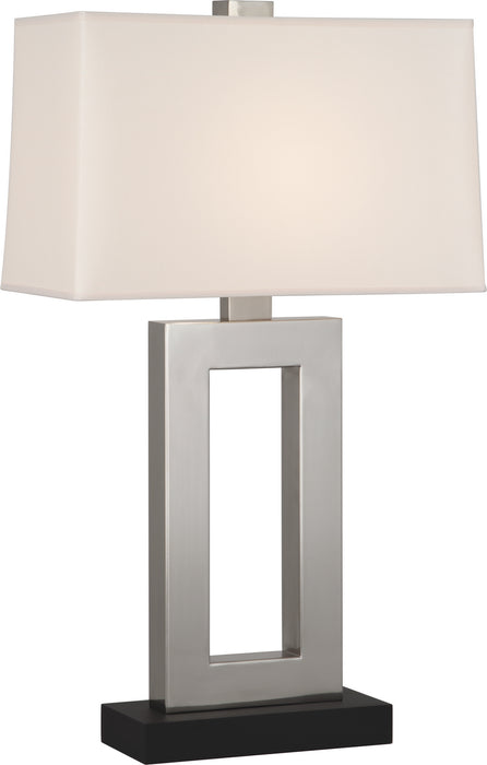 Robert Abbey 104XAS One Light Table Lamp, Antique Silver