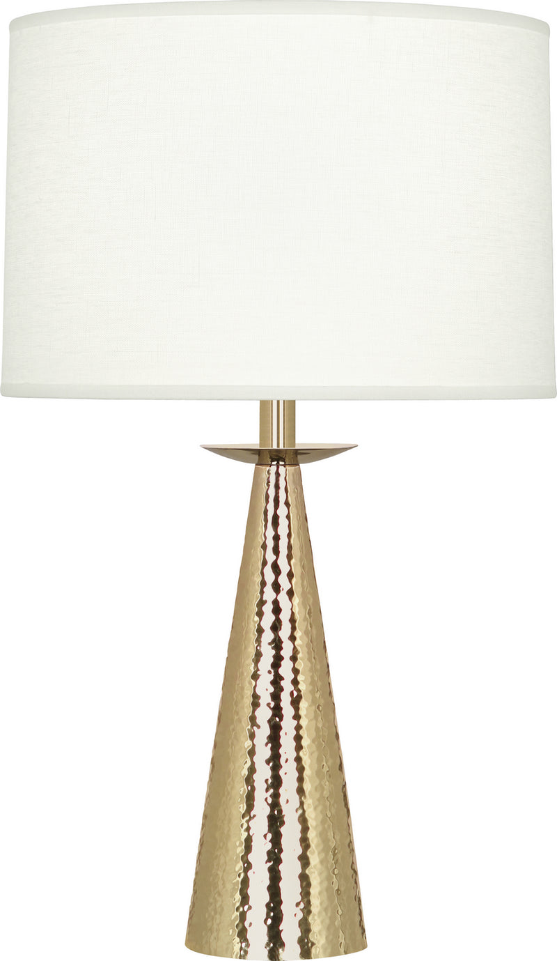 Robert Abbey 9868 One Light Accent Lamp, Modern Brass