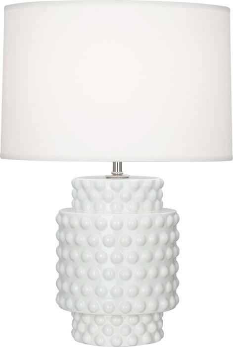 Robert Abbey LY801 One Light Accent Lamp, Lily Glazed Textured Ceramic