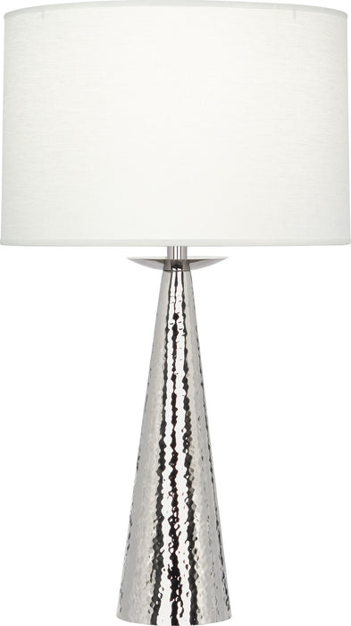 Robert Abbey S9869 One Light Table Lamp, Polished Nickel
