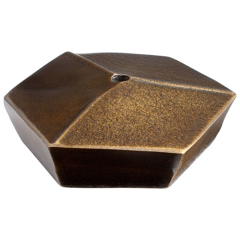 Cyan 07998 Vase, Antique Brass